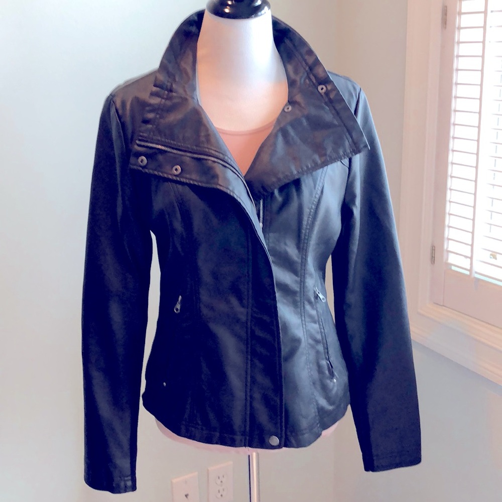 Vegan Leather Jacket